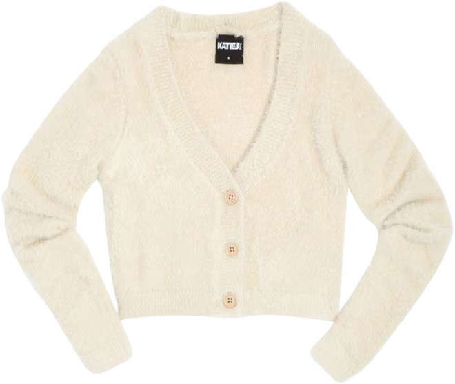 Girls' Mara Mohair Blend Cropped Cardigan - Big Kid | Bloomingdale's (US)
