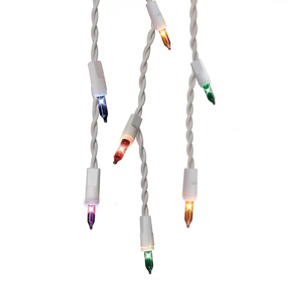 GE String-A-Long 300 -Count Constant Incandescent Plug-In Christmas Icicle Lights | 61515LO | Lowe's