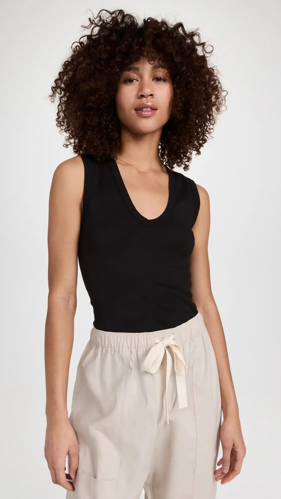 Enza Costa Supima Cotton Essential Sleeveless Tank | Shopbop | Shopbop