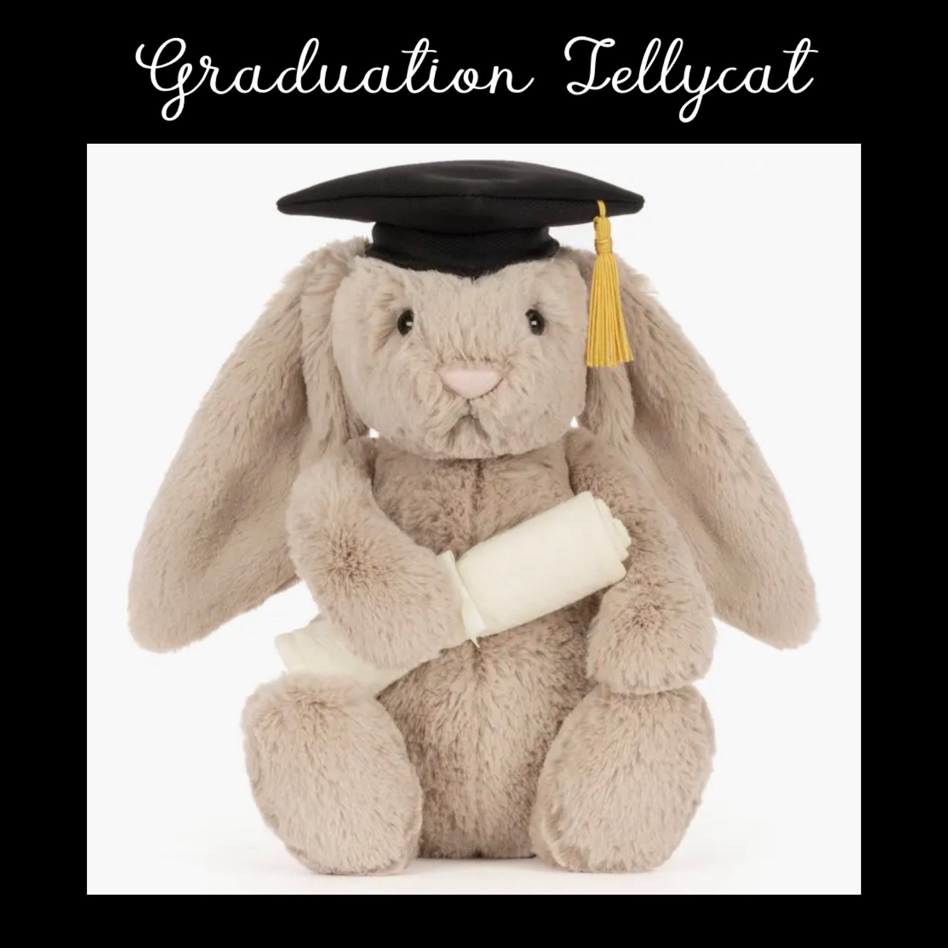 Nordstrom now has the limited edition Graduation Jellycat available! 🧑‍🎓 This is so cute, and it ships free through Nordstrom. Would make such a fun, memorable gift for a graduate at any level. 

#LTKHome #LTKKids #LTKSeasonal