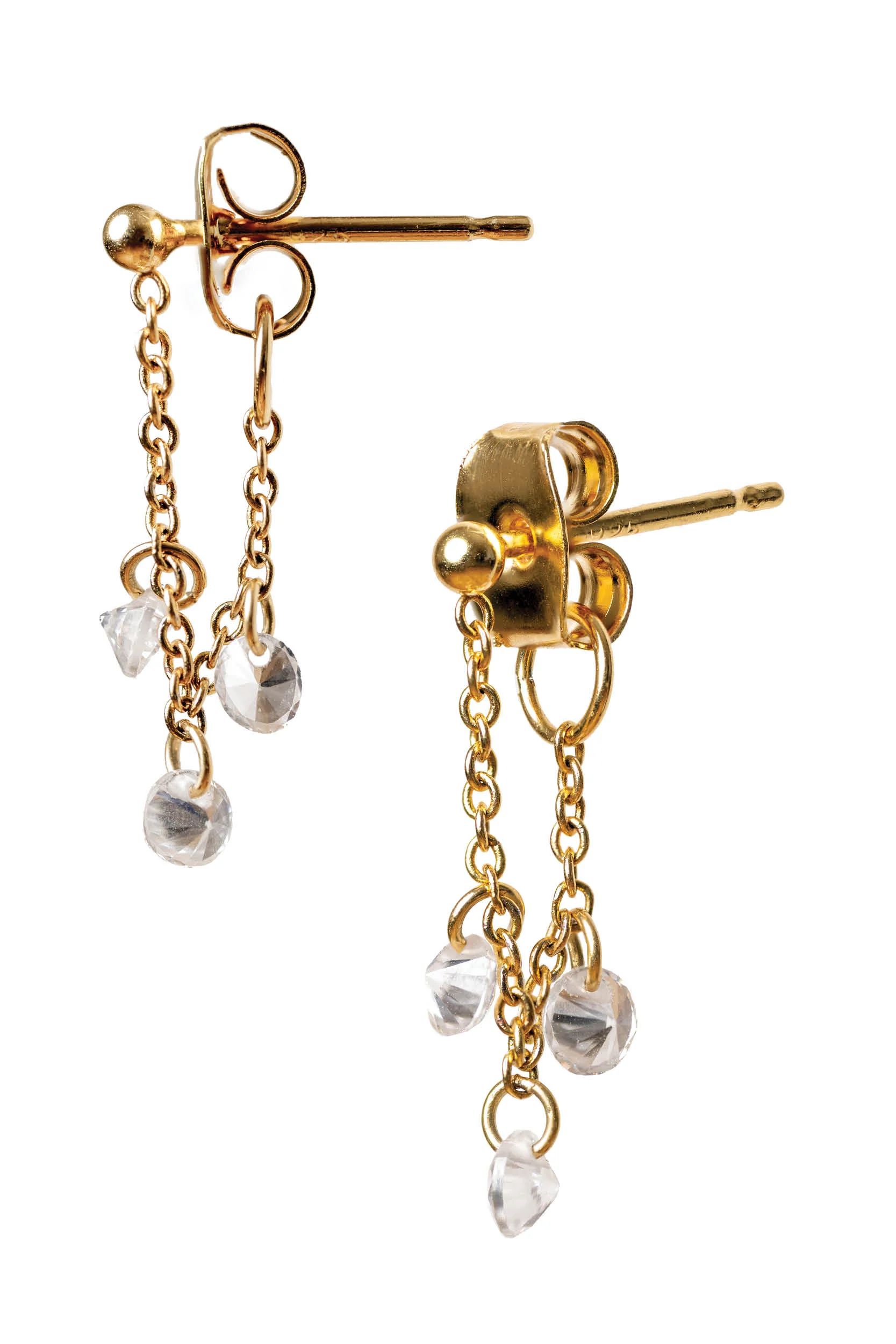 Tai Tiny Crystal Earring | Gibson