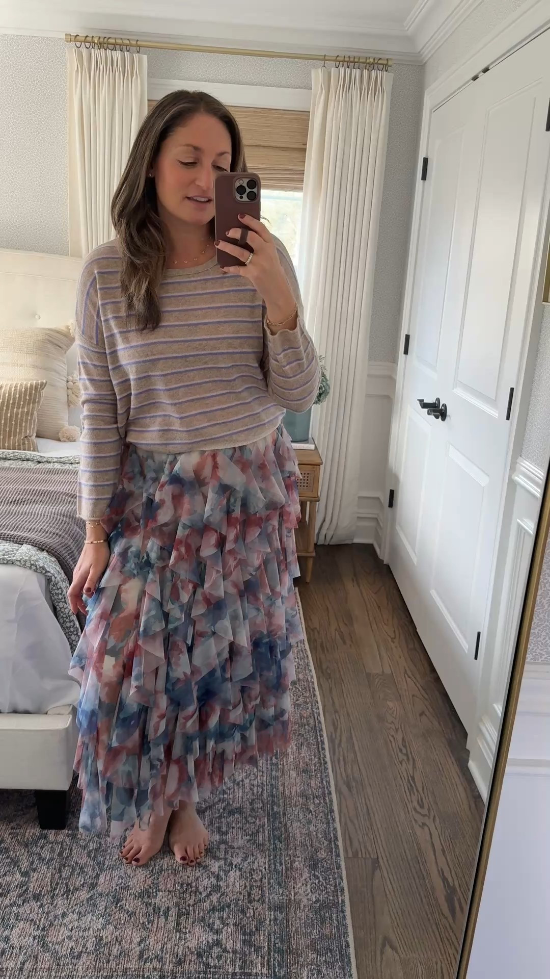 Holiday dinner party with friends! Linking this gorgeous skirt (comes in a few colors!!) and cozy cashmere sweater along with other picks from Anthropologie ✨ 

#LTKHoliday #LTKootd #LTKSeasonal