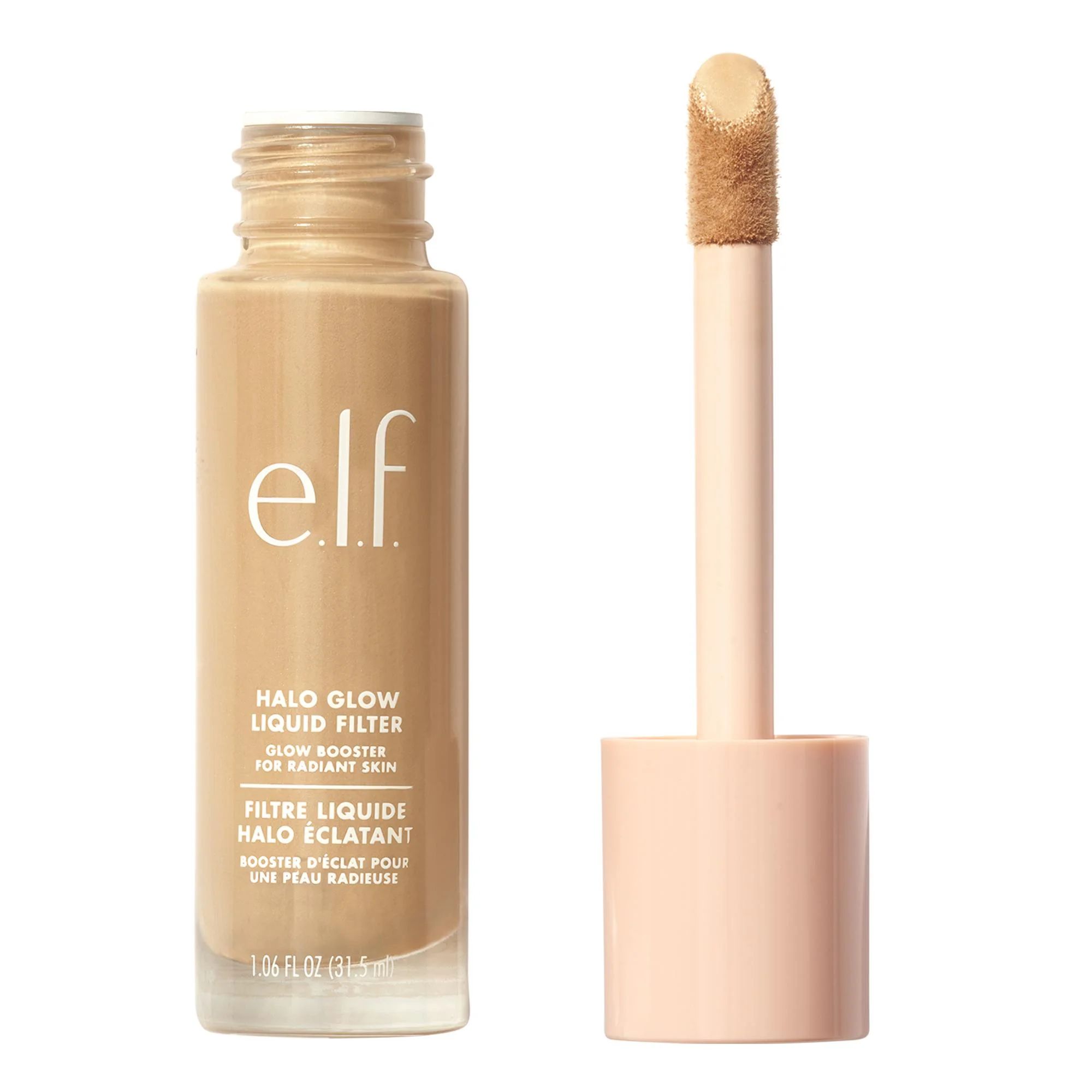 e.l.f. Halo Glow Liquid Filter, 5 Medium/Tan, 1.06 fl oz | Walmart (US)