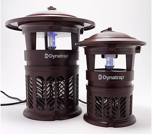 DynaTrap 1/2- or 1-Acre LED Mosquito & Insect Trap w/ Easy Empty Bin - QVC.com | QVC