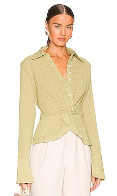 Song of Style Claude Top in Sage from Revolve.com | Revolve Clothing (Global)