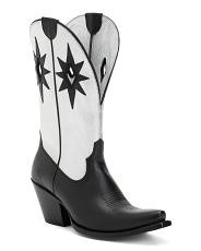 Made In Mexico Leather Starlight Western Boots | TJ Maxx