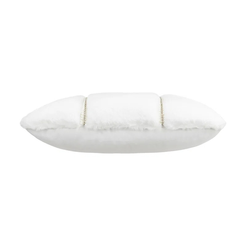 Cloud9 Design Lux Embroidered Feather Throw Pillow | Wayfair | Wayfair North America