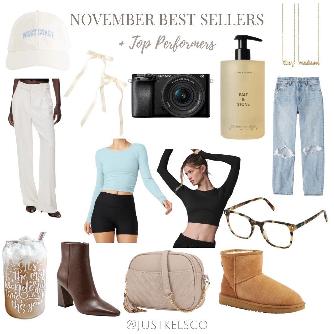november best sellers + top performers 

#LTKFindsUnder50 #LTKFindsUnder100 #LTKGiftGuide
