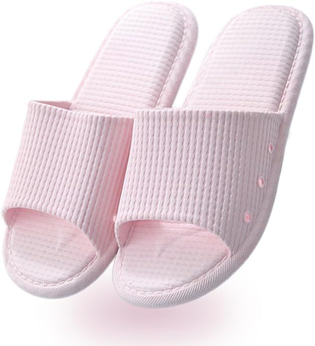 Comfort Shower Shoes, Non Slip Quick Drying Bathroom Slippers for Women Men Unisex, Soft Platform... | Amazon (US)