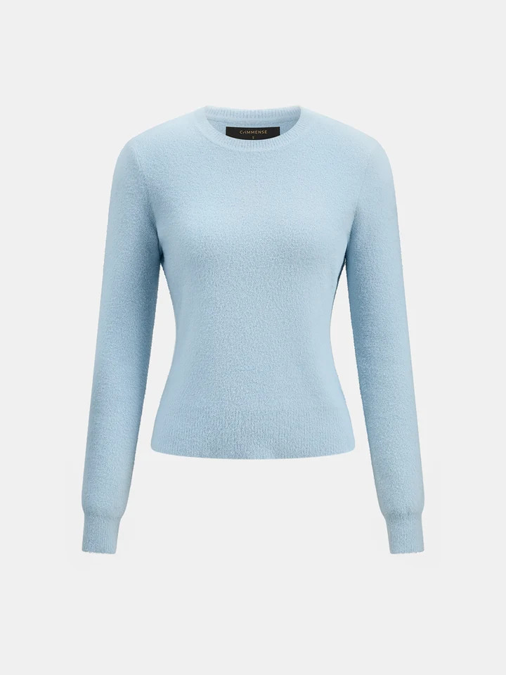 Soft Long Sleeve Knit Sweater | Commense