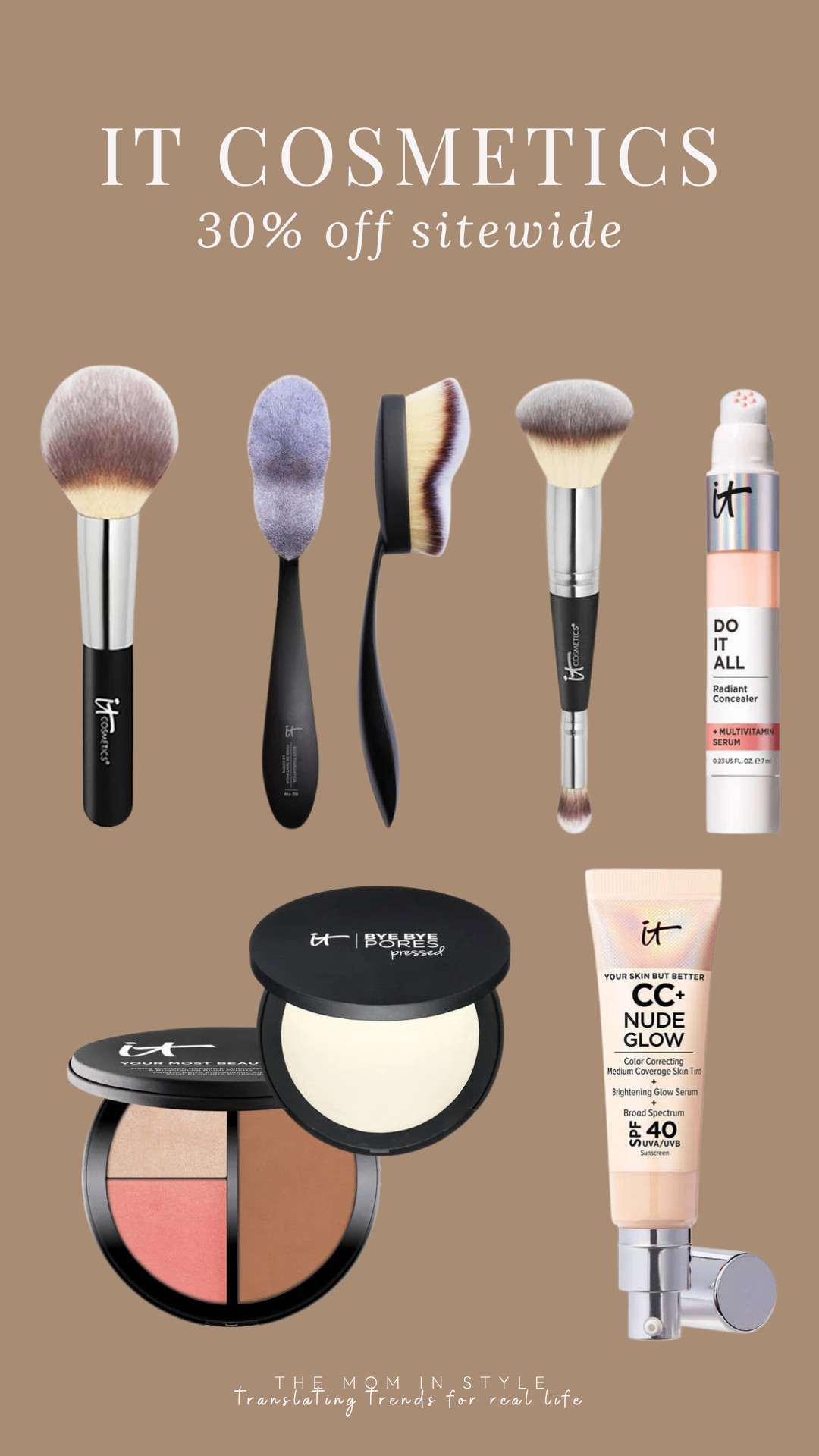 IT COSMETICS 30% off sitewide 

 #LTKSaleAlert #LTKFindsUnder50 #LTKFindsUnder100