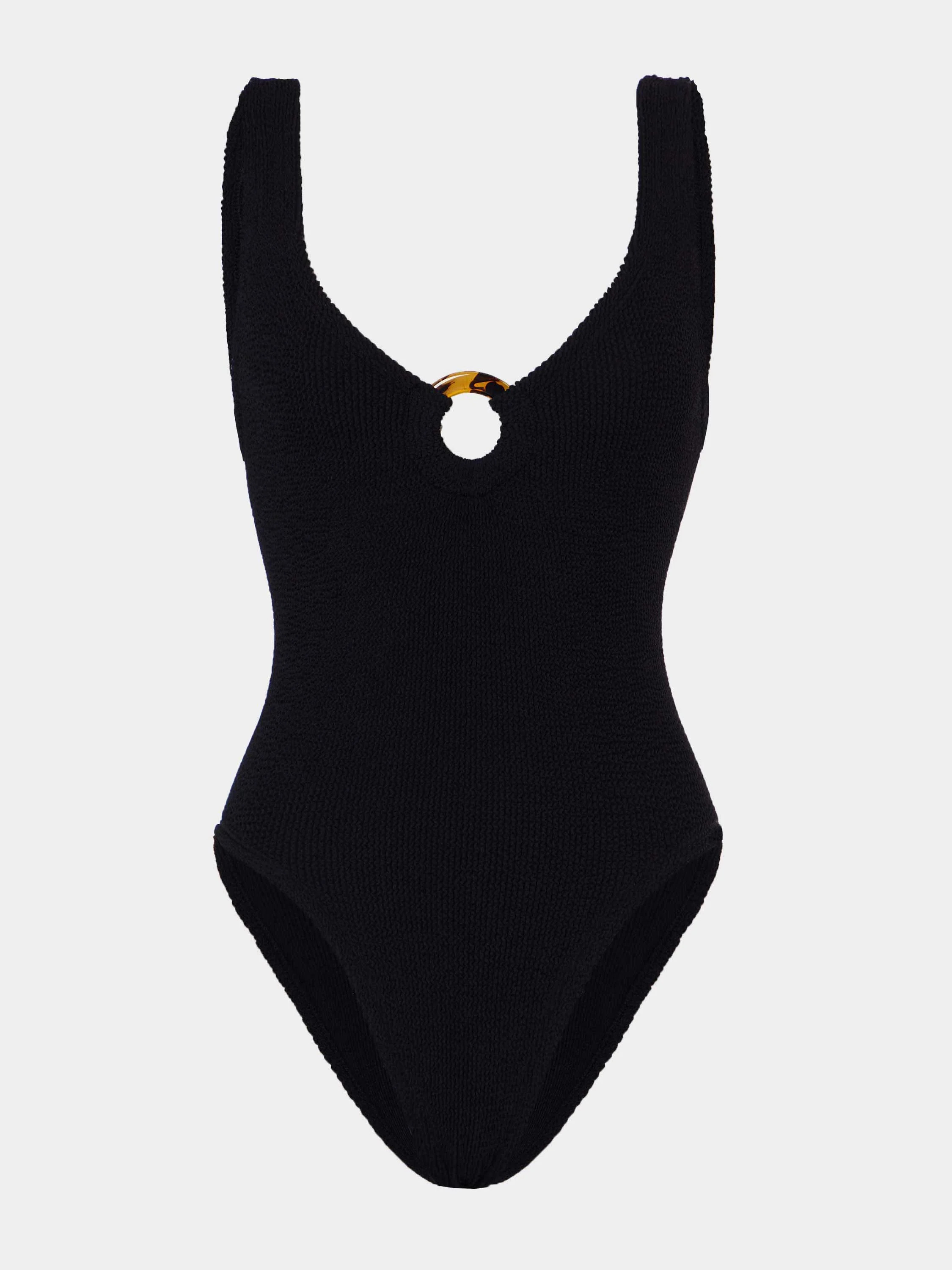 Celine Swim - Black| One Size Swimwear | Hunza G - Black / One size | HUNZA G