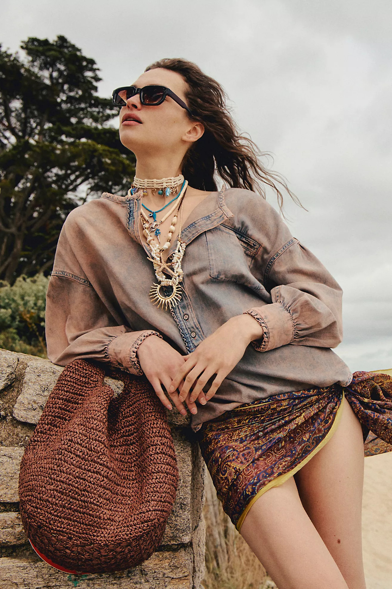 Sintra Straw Tote | Free People (Global - UK&FR Excluded)