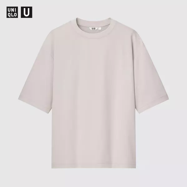 U AIRism Cotton Oversized Crew Neck Half-Sleeve T-Shirt (2020 Edition), UNIQLO US