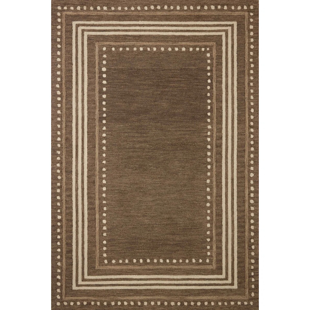 Chris Loves Julia x Loloi Alfie Bark / Natural Area Rug | Wayfair North America