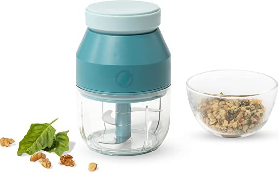 Prepdeck Mini Chop’r - Fast & Easy Food Processor - Electric Vegetable / Garlic Chopper, 1.5 Cu... | Amazon (US)