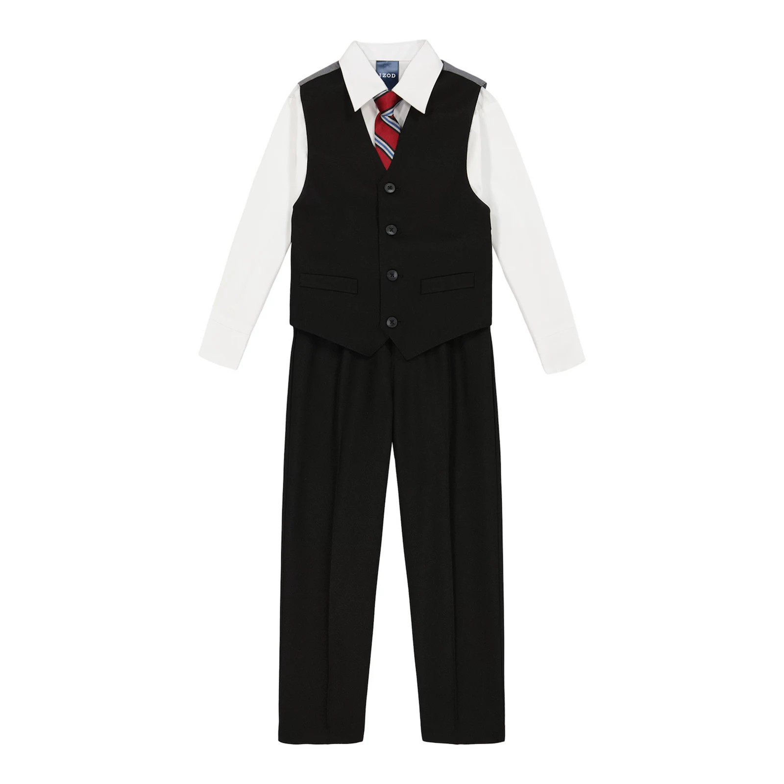 Boys 4-12 IZOD Vest, Shirt, Pants & Tie Set | Kohl's