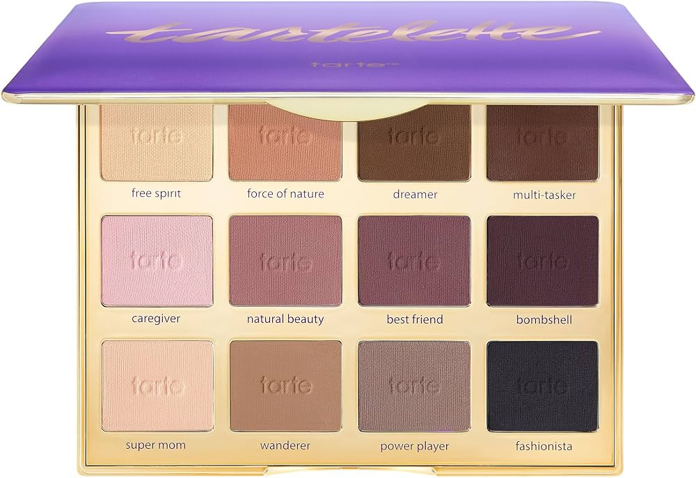 tarte tartelette matte Amazonian clay palette \u2013 Full-Size Eyeshadow Palette, Cool-Toned Long... | Amazon (US)