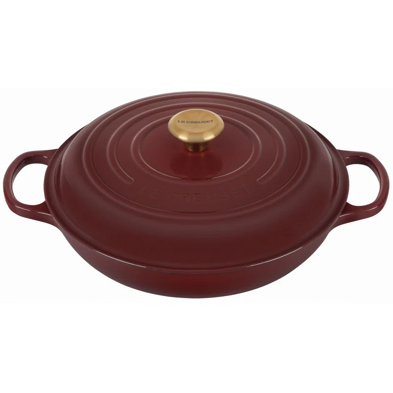Le Creuset Signature Enameled Cast Iron Braiser with Lid | Wayfair North America