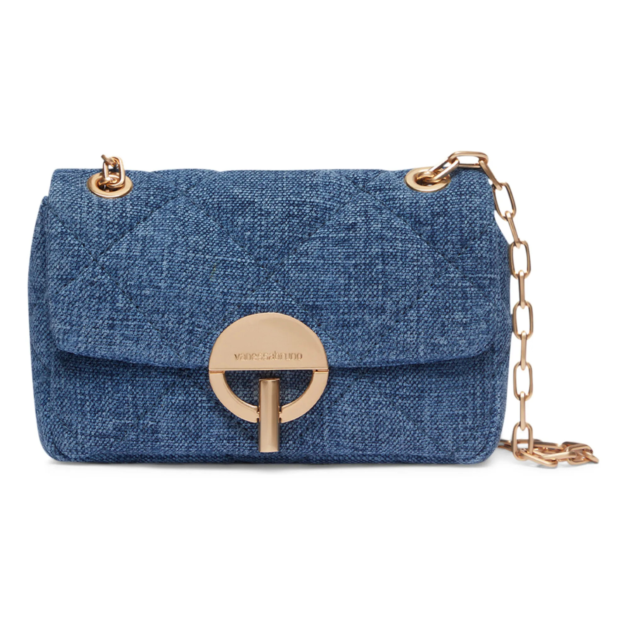 Vanessa Bruno Sac Nano Moon Lin | Bleu indigo | Smallable