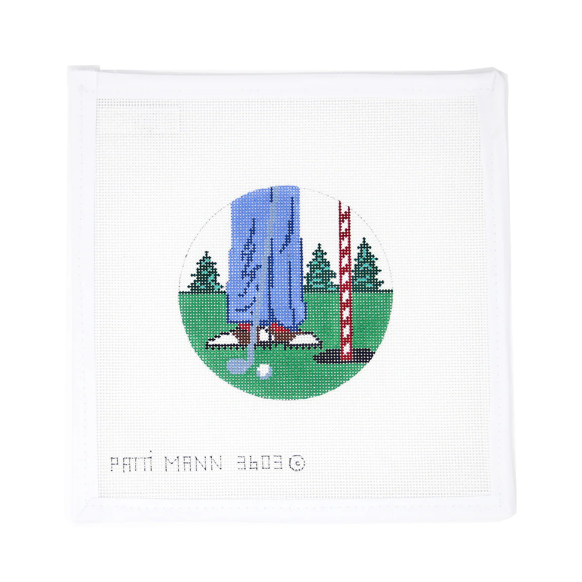 Golf Putting Round | Greystone Needlepoint