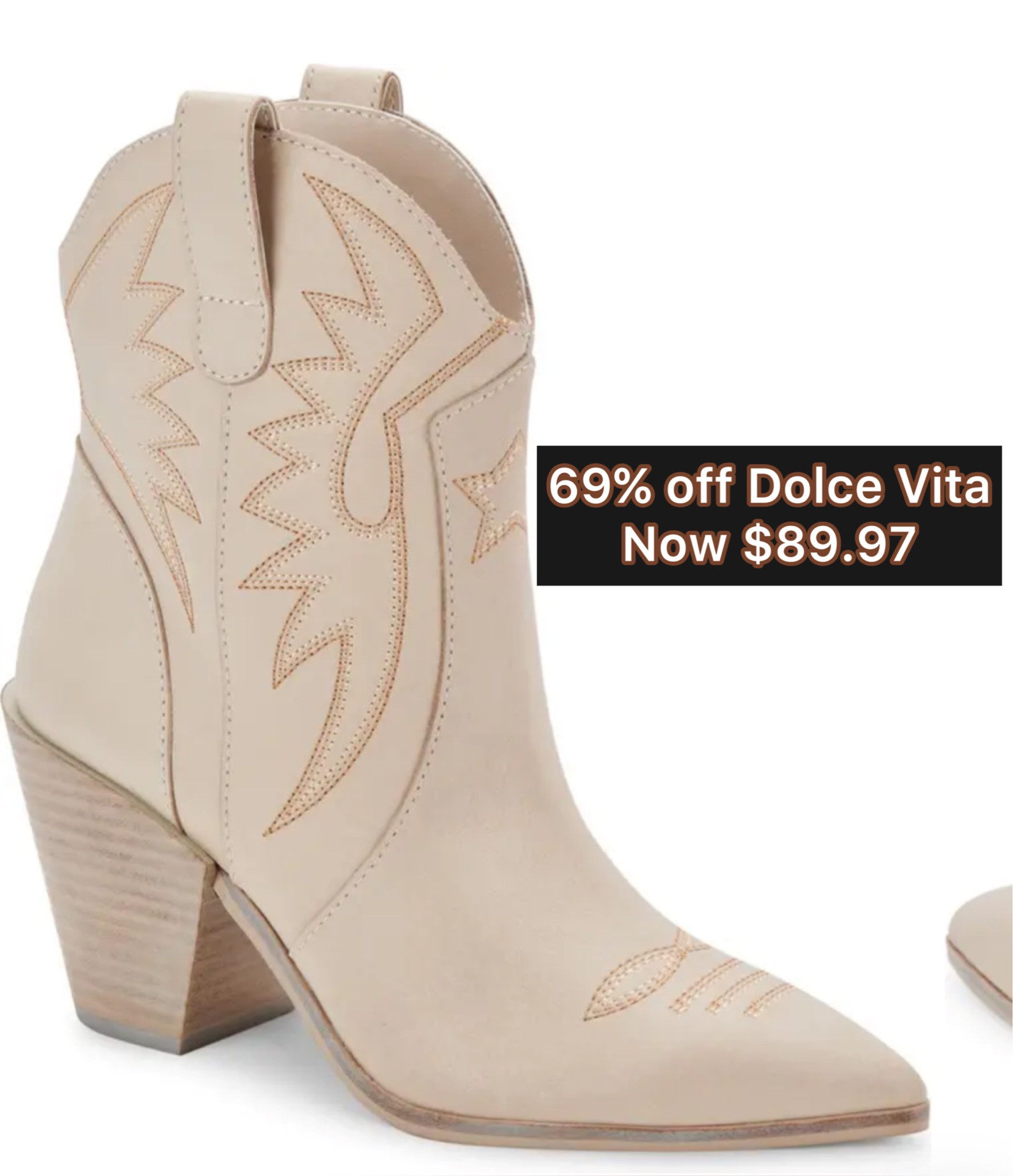 Dolce vita western boots 

#LTKshoecrush #LTKsalealert #LTKfindsunder100