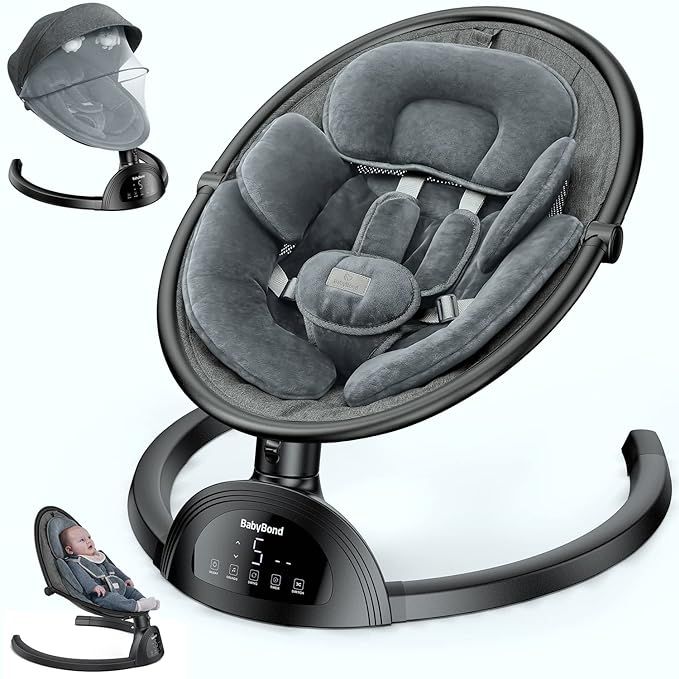 BabyBond Baby Swings for Infants, Bluetooth Infant Swing with Music Speaker with 3 Seat Positions... | Amazon (US)