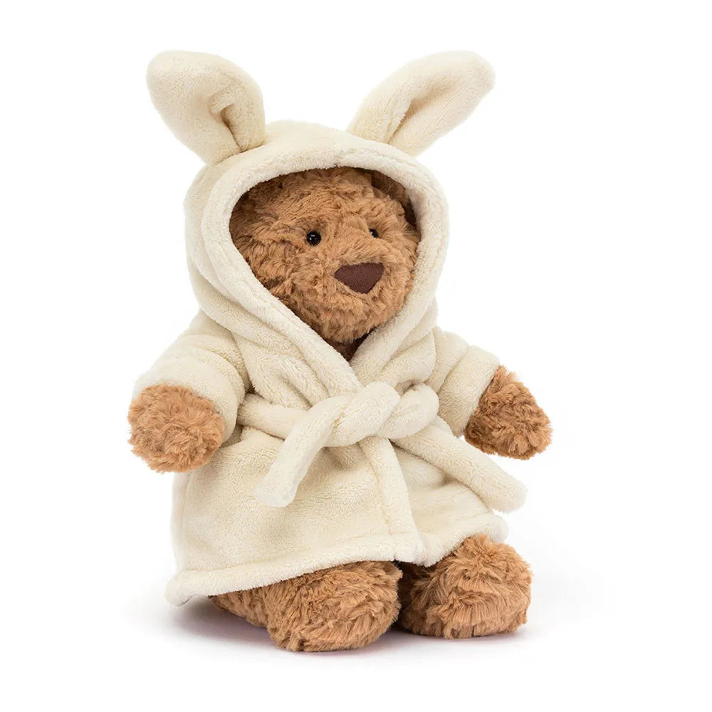 Jellycat Bartholomew Bear Bathrobe Outfit | REBEL (formerly Rebelstork)