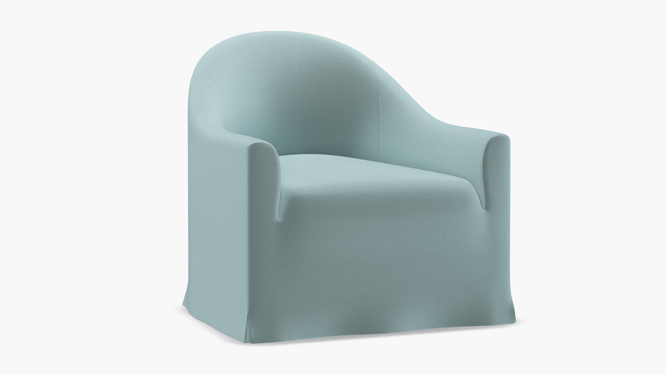Slipcover Swivel Chair | The Inside