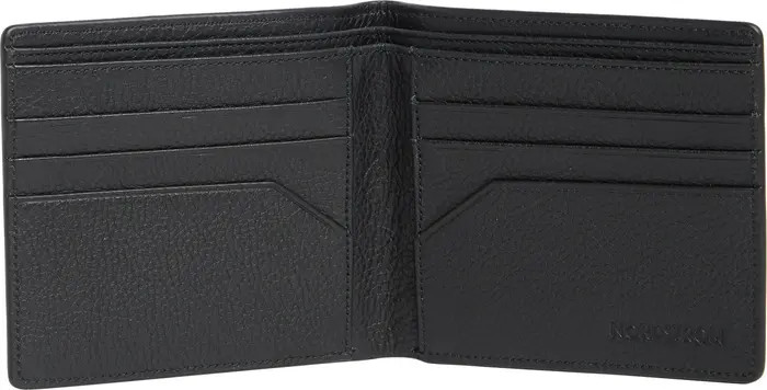 Nordstrom Slim Pebble Leather Bifold Wallet | Nordstrom | Nordstrom