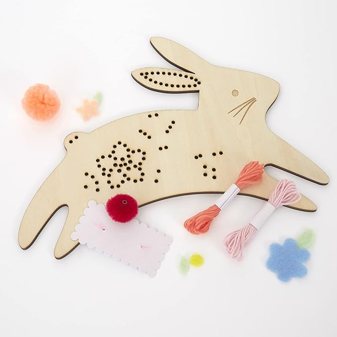Meri Meri Bunny Embroidery Kit (Pack of 1) | Amazon (US)