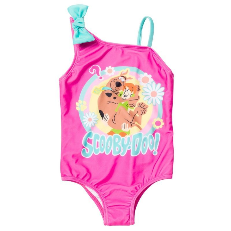 Scooby Doo Shaggy Scooby-Doo Girls One Piece Bathing Suit Toddler | Target