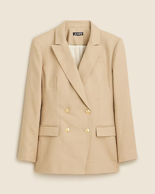 Greta blazer in stretch linen blend | J. Crew US