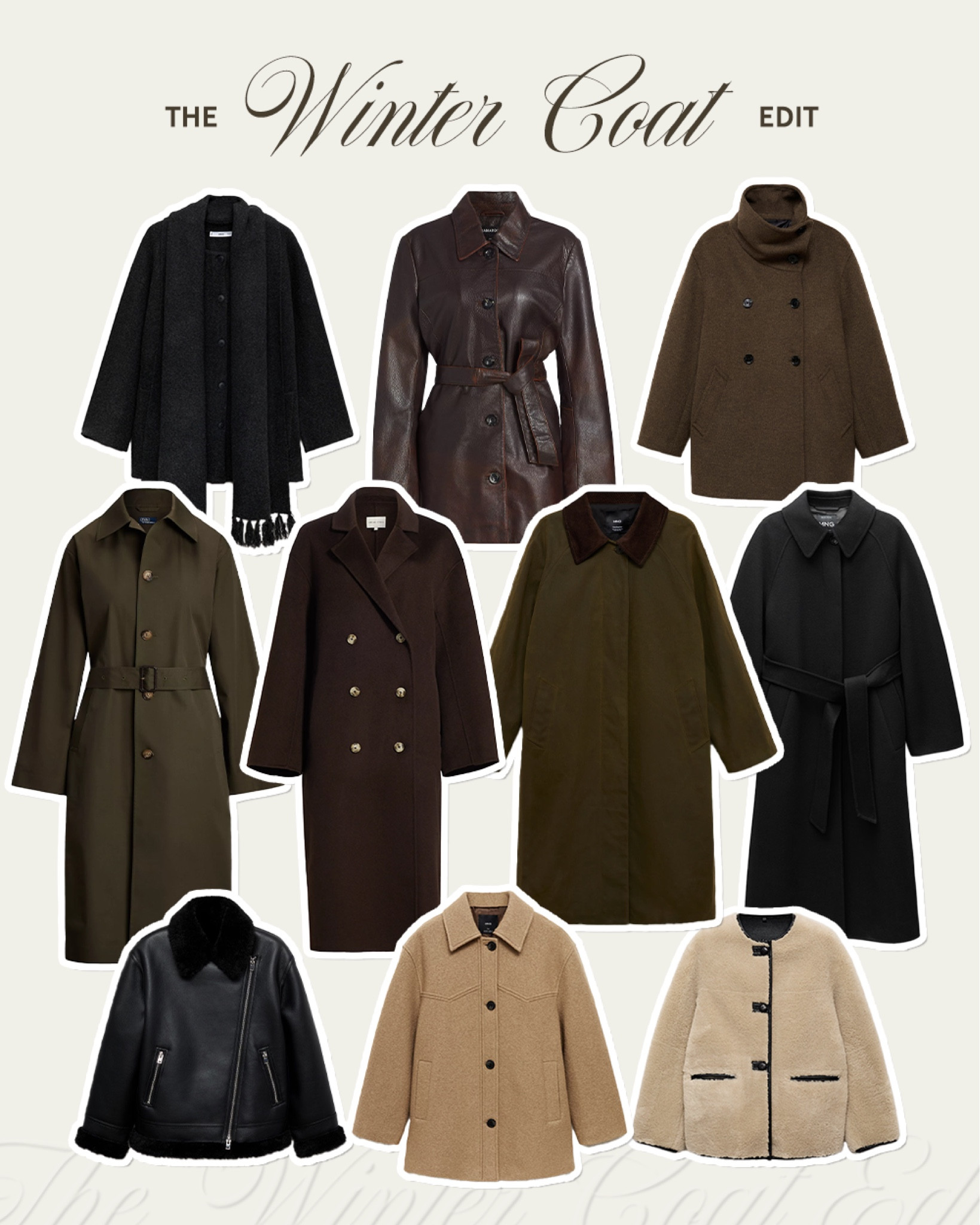 The Winter Coat Edit

#LTKHoliday #LTKSeasonal