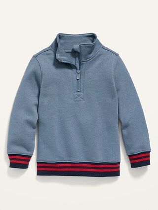 1/2-Zip Mock-Neck Pullover for Toddler Boys | Old Navy (US)