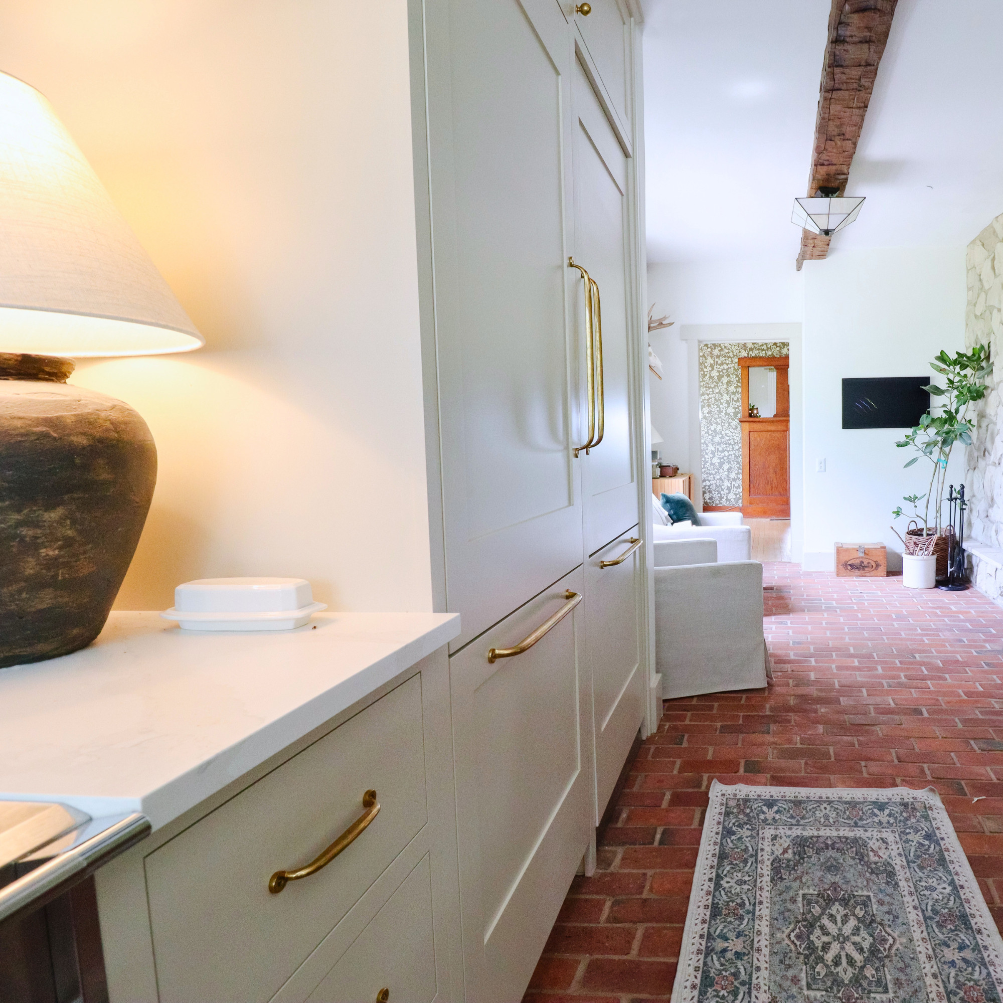 Hidden fridge, but make it pretty. 

 #LTKHome