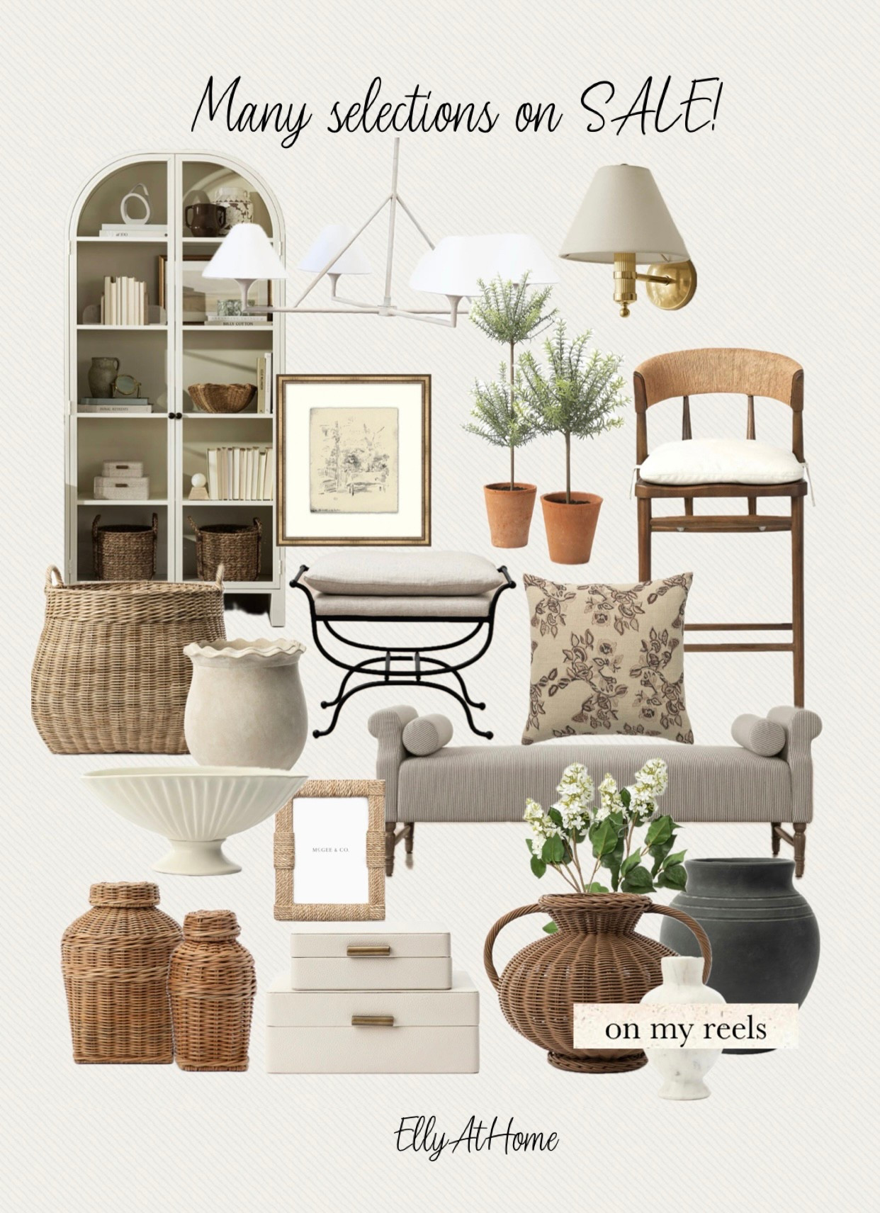 Up to 30% off sales! New Summer home styling. Shop favorite furniture pieces, best sellers, lighting, vases, benches, kitchen stools, chairs. Many selections on sale!  Home decor accessories. Many items shop free. Memorial Day sales! McGee & Co

#LTKSaleAlert #LTKHome #LTKFindsUnder50