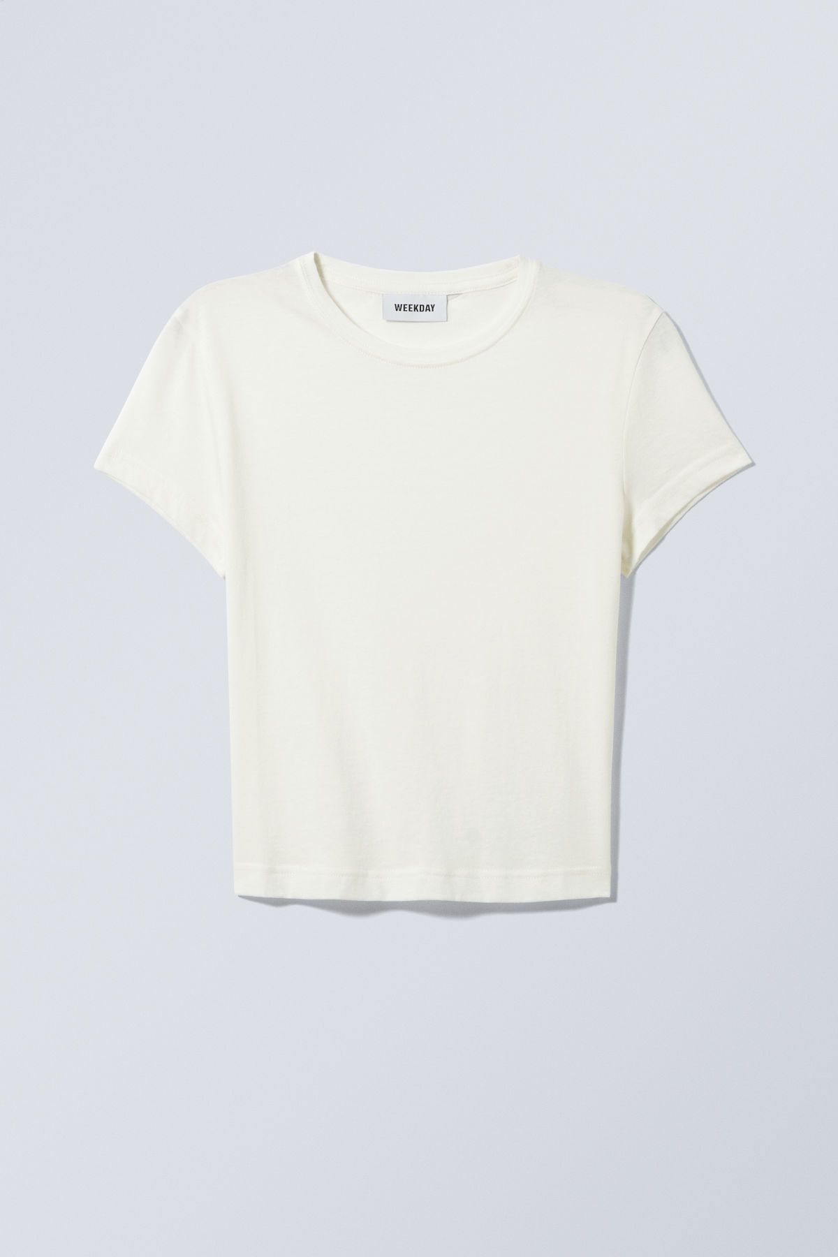 Fit T-shirt - White | Weekday