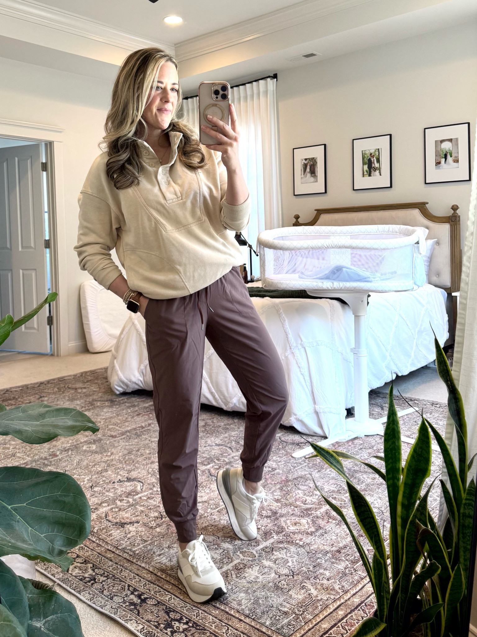 Casual but put together look. 

I’m wearing a small in the joggers. And a Small in this Walmart pullover. I am linking this years version but this one is last years. It’s my most worn pullover by far. 

Amazon Joggers | Walmart pullover | mom style | casual weekend outfit | Joggers outfit | Walmart fashion 

#LTKFindsUnder50 #LTKStyleTip