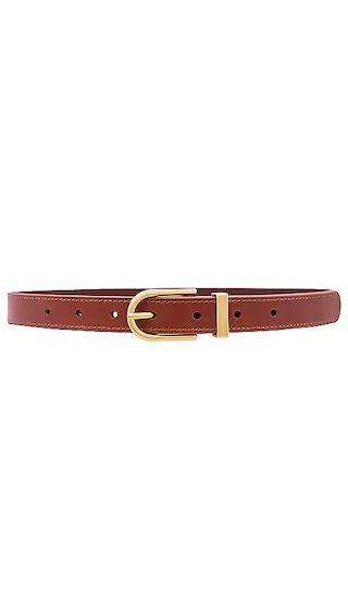 Simple Art Deco Belt in Whiskey | Revolve Clothing (Global)