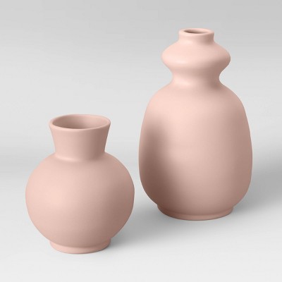 Ceramic Stoneware Vase Pink - Opalhouse™ | Target