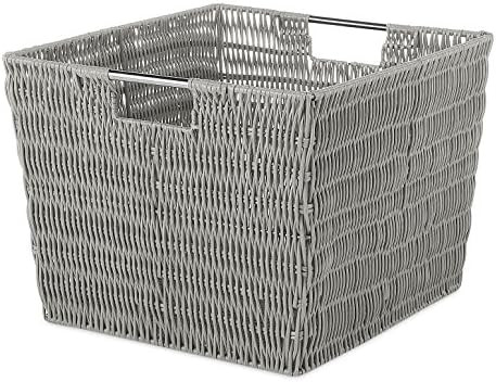 Whitmor 6500-1715-TAUPE Rattique Storage Tote Taupe | Amazon (US)