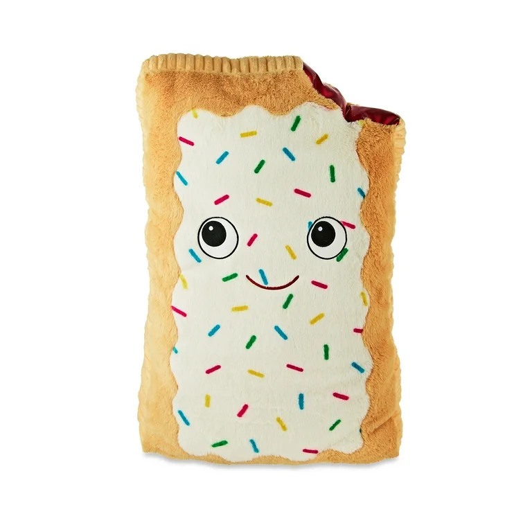 Valentine's Day White Toaster Pastry Plush, by Way To Celebrate - Walmart.com | Walmart (US)