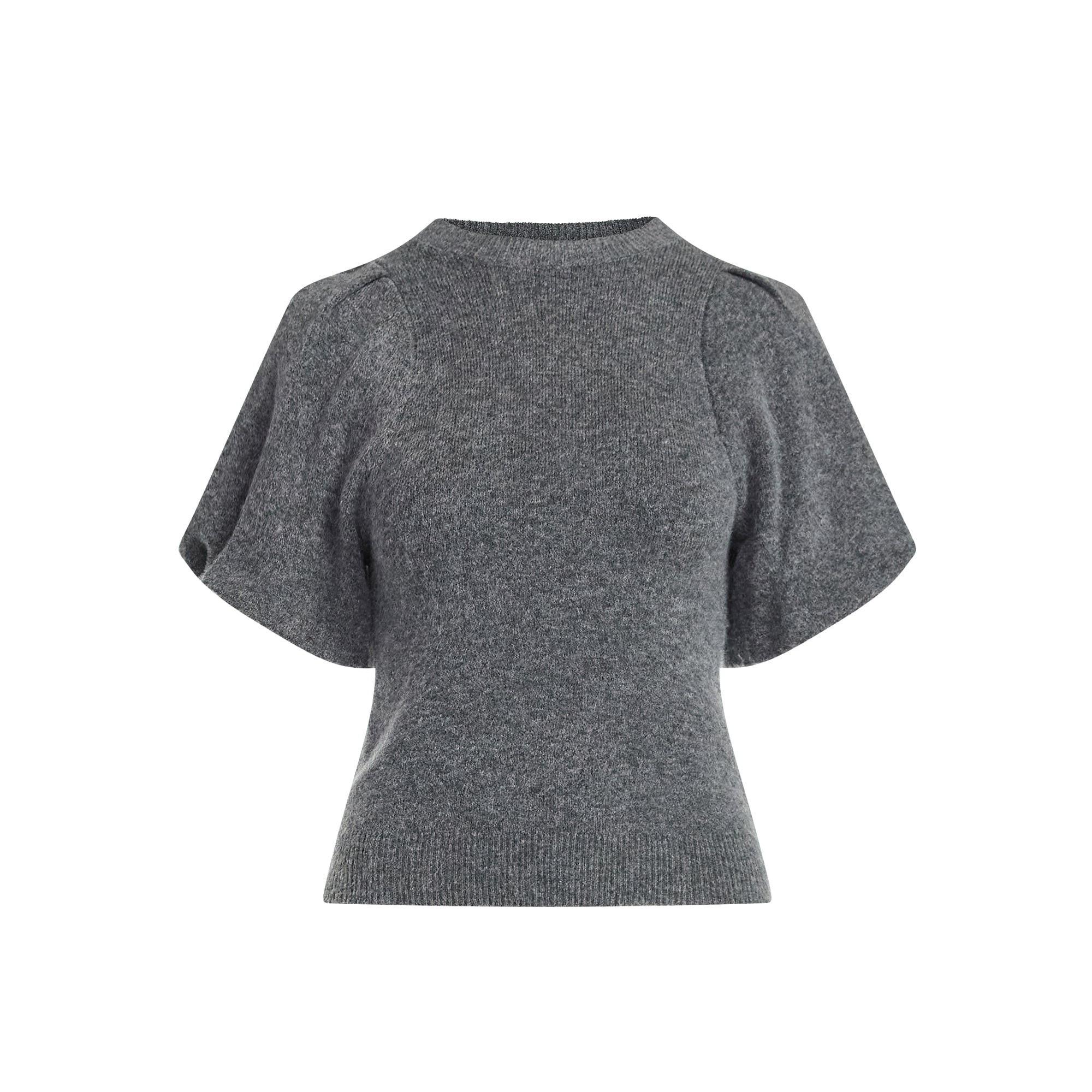 Scoop Women's and Women's Plus Sweater Top with Puff Sleeves, Lightweight, Sizes XS-4X | Walmart (US)