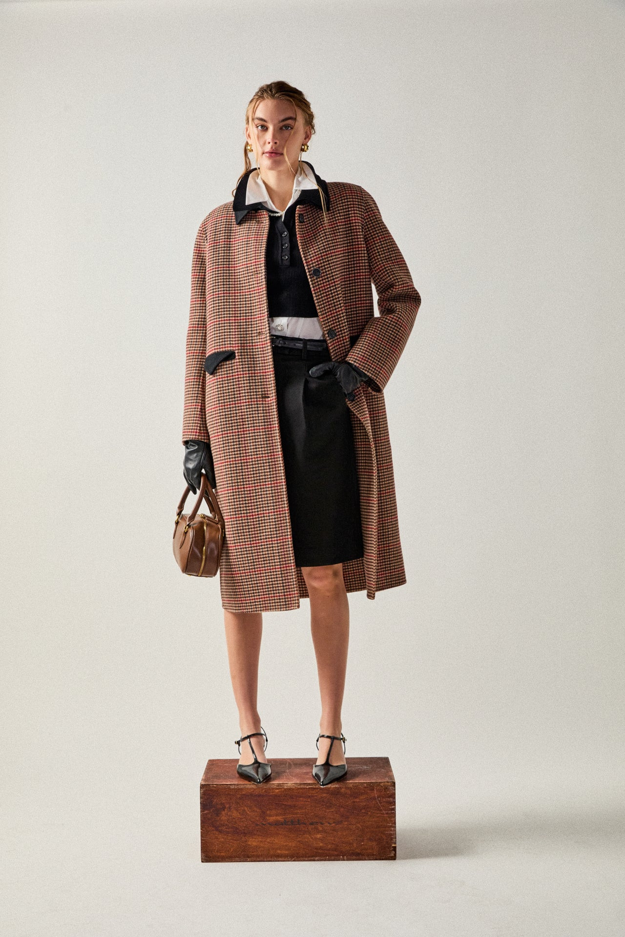 Color Block Coat | English Factory