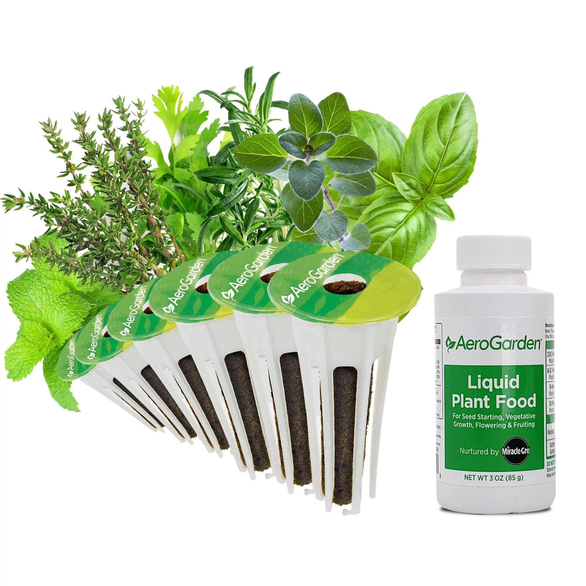 AeroGarden Assorted Italian Herb Seed pod Kit, 6-Pod | Amazon (US)