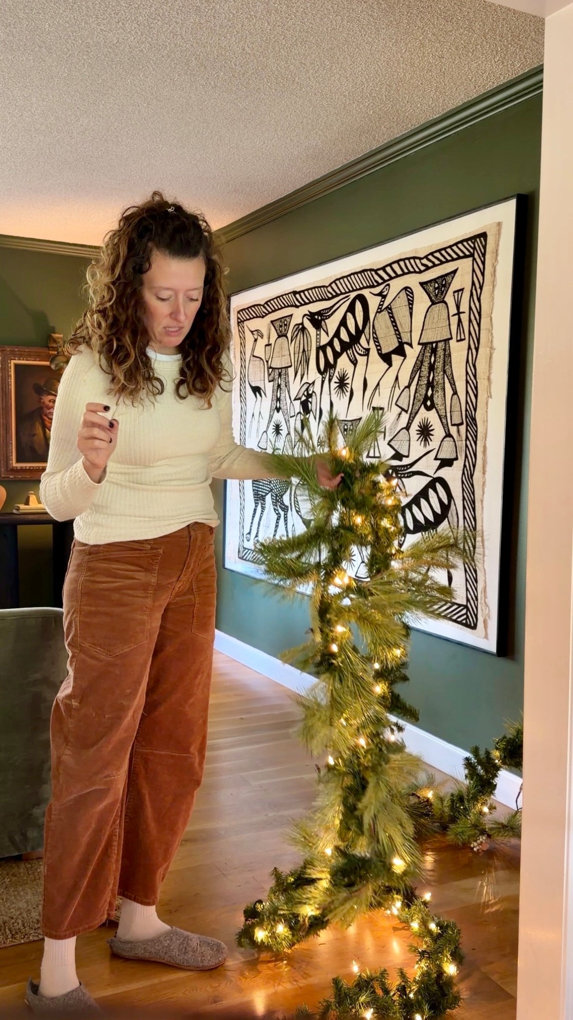 Comfy fall outfit. I went with my larger size in the pants. There’s hardly any stock of them left but I saw them on Poshmark and eBay! 

#LTKOver40 #LTKSeasonal #LTKMidsize