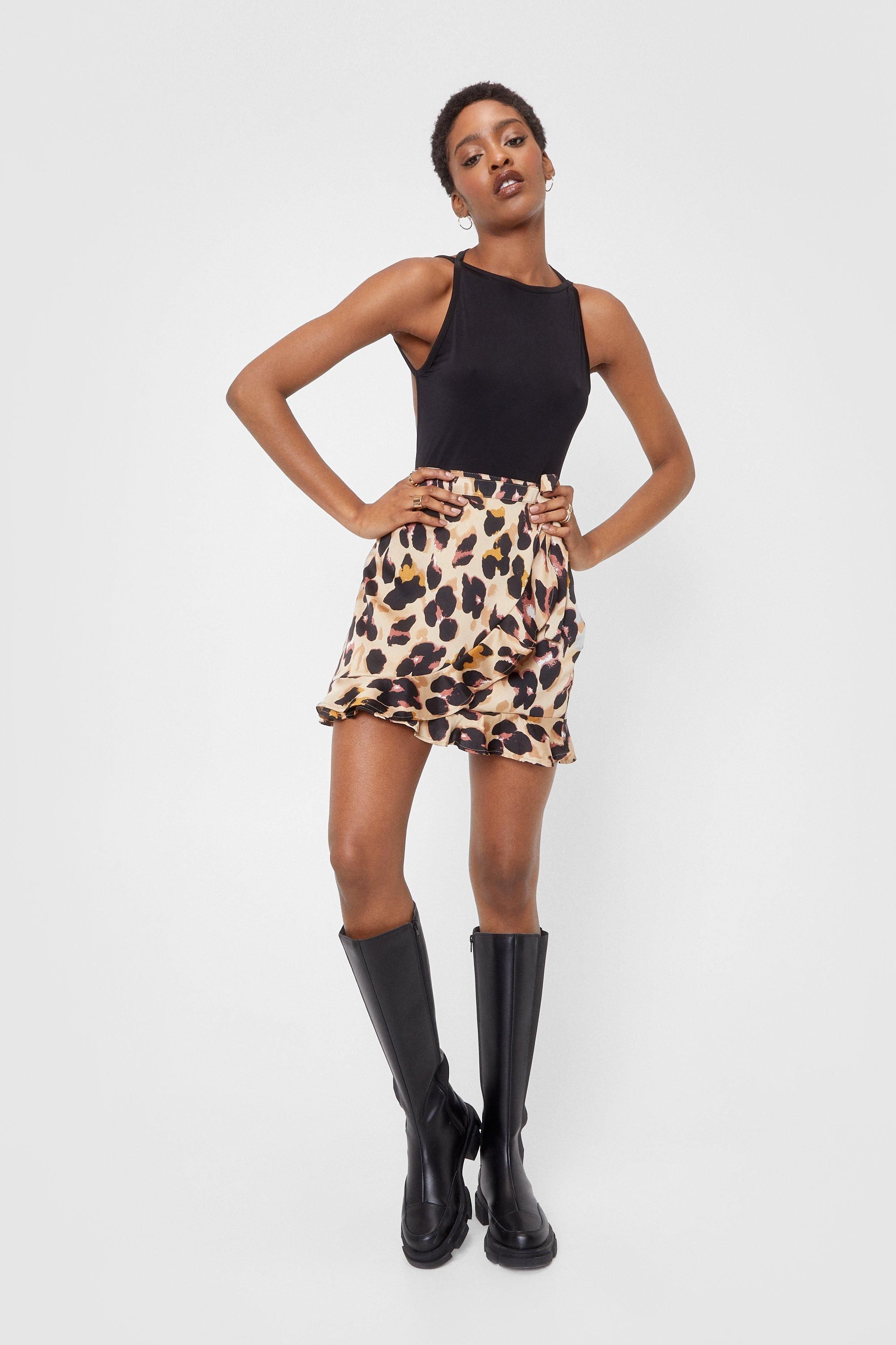 So Fierce Leopard Wrap Skirt | NastyGal (US & CA)
