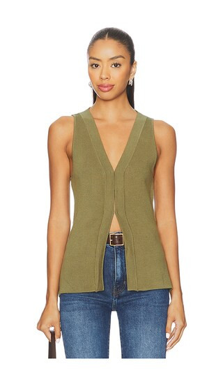 Sentiment Knit Top in Olive | Revolve Clothing (Global)