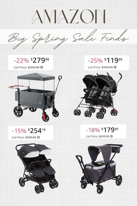 Amazon Big Spring Sale finds on strollers! 

#LTKkids #LTKSeasonal #LTKfamily